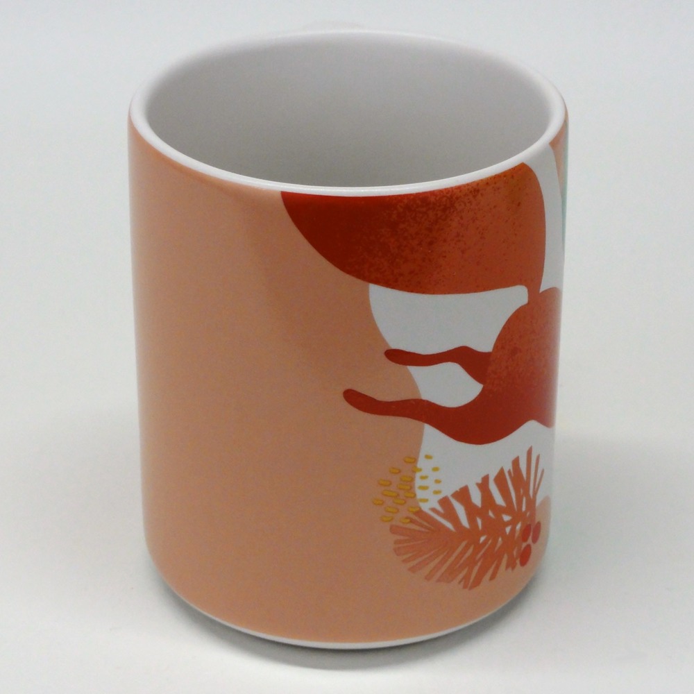 Starbucks 2019 Red Fox Holiday Collection 12oz Ceremic Coffee Mug Cup New - Picture 3 of 8